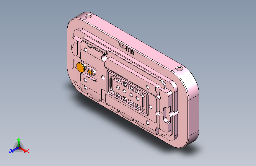 X1-CNC笔记本CNC工装夹具三维模型DAMO-0117