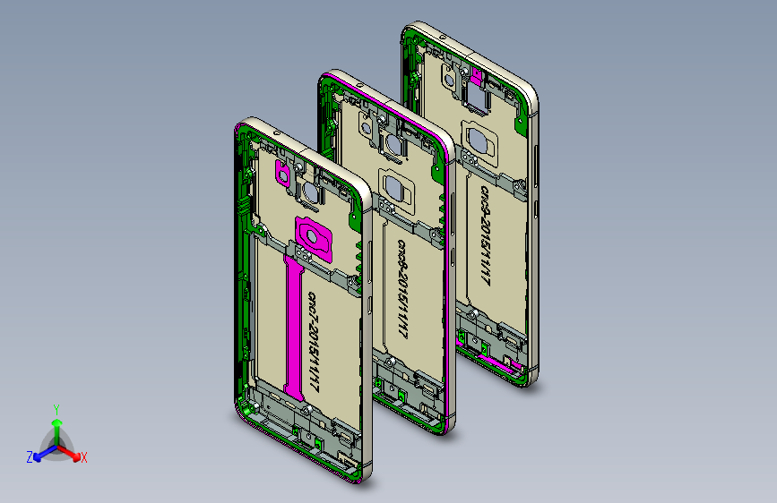 x2-cnc7,8,9笔记本CNC工装夹具三维模型-gongxutu