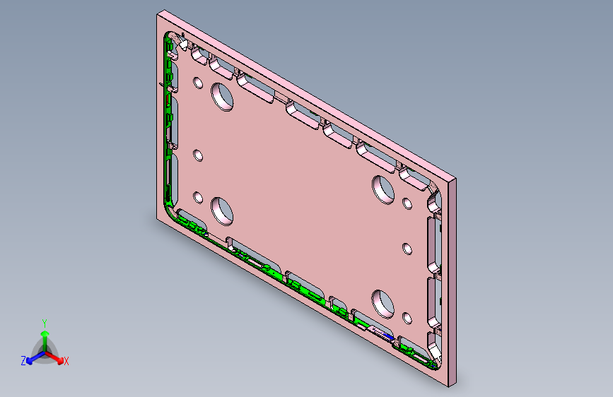 Z581C笔记本CNC工装夹具三维模型-CNC2-0723