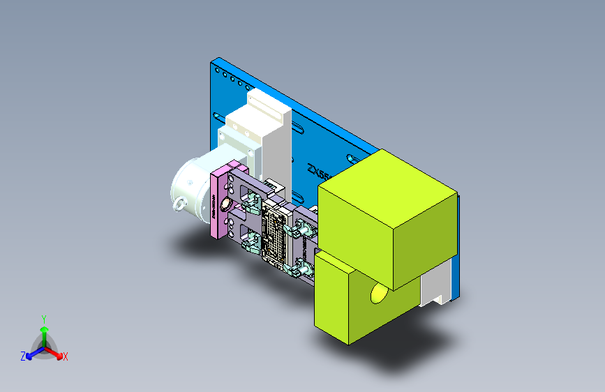 ZX550-笔记本CNC工装夹具三维模型CNC3-0516
