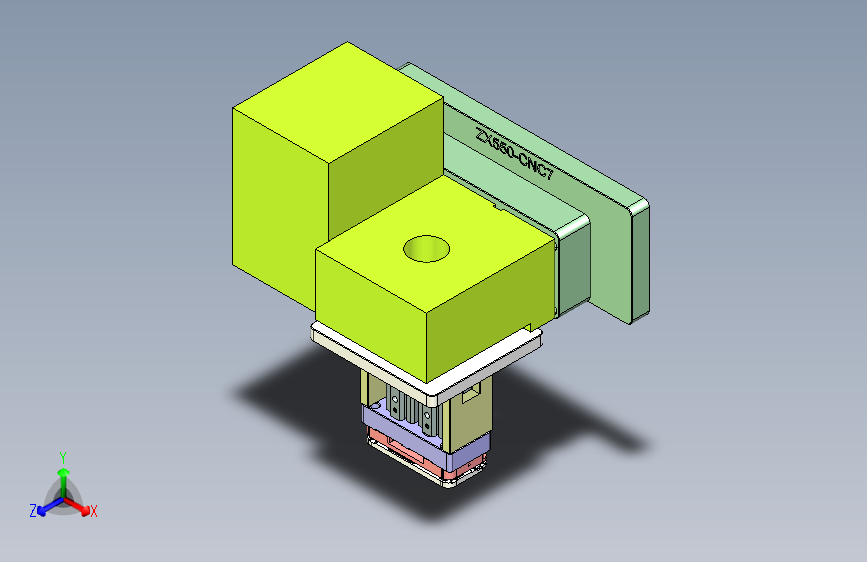 ZX550-笔记本CNC工装夹具三维模型CNC7-0521