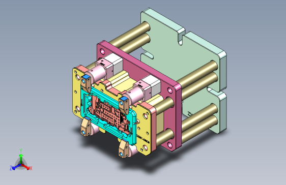 ZX551-B-笔记本CNC工装夹具三维模型CNC9-1010
