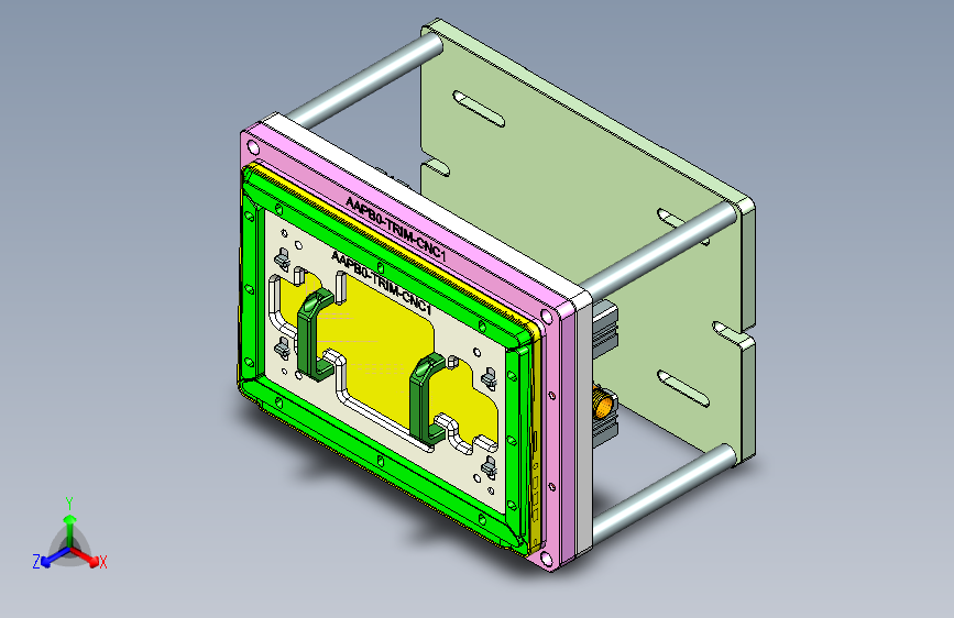 AAPB0-TRIM-笔记本CNC工装夹具三维模型CNC1-0302