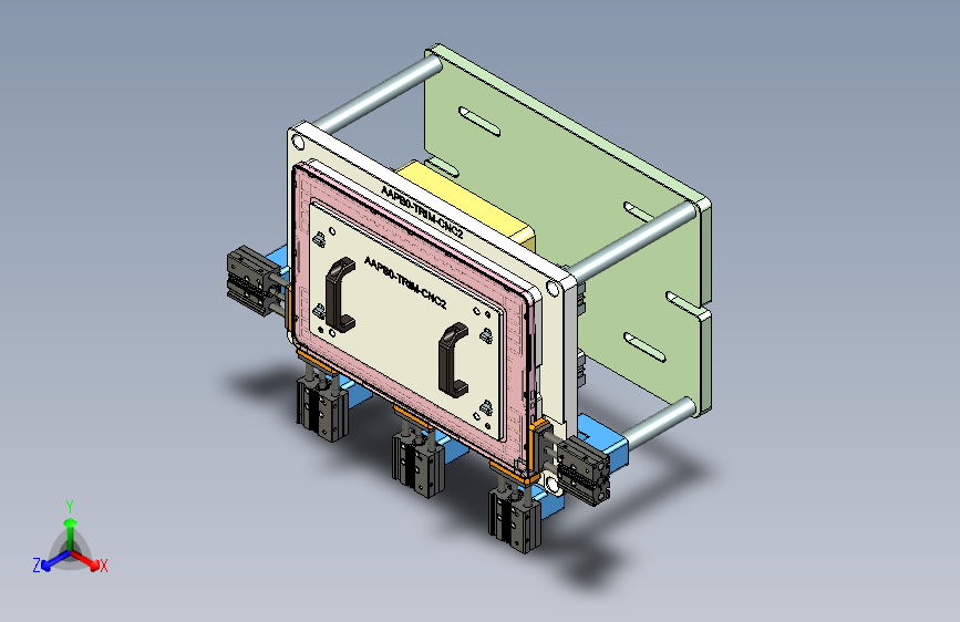 AAPB0-TRIM-笔记本CNC工装夹具三维模型CNC2-0302