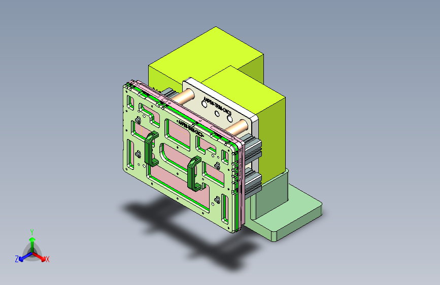 AAPB0-TRIM-笔记本CNC工装夹具三维模型CNC3-0302