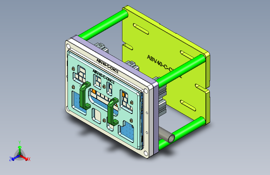 ABV40-C-笔记本CNC工装夹具三维模型CNC2-0516