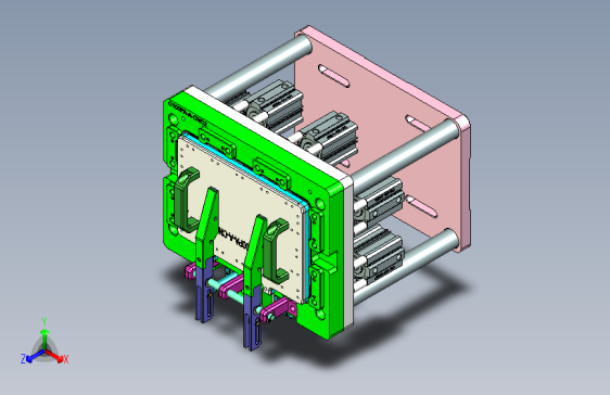 C100PA-A-笔记本CNC工装夹具三维模型CNC2-0131