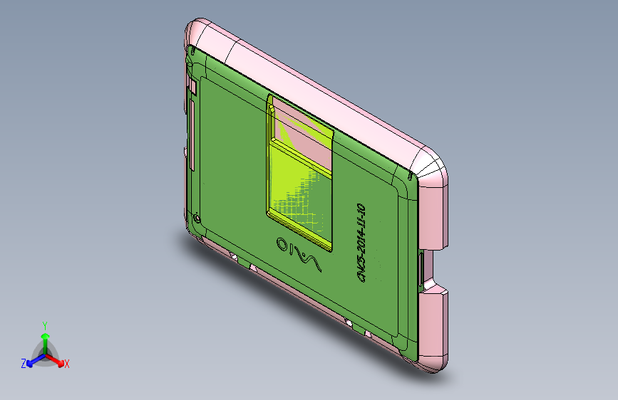 FONE-D笔记本CNC工装夹具三维模型-DAMO-0126