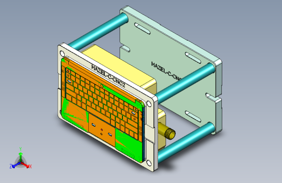 HAZEL-C-笔记本CNC工装夹具三维模型CNC2-0512