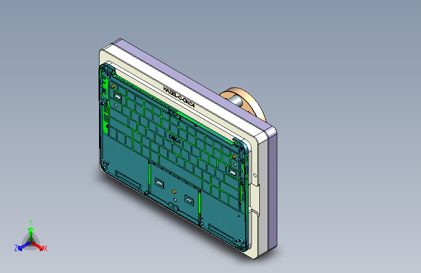 HAZEL-C笔记本CNC工装夹具三维模型-CNC4-0512