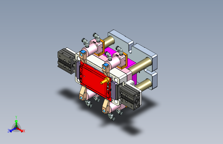 R4-CNC3笔记本CNC工装夹具三维模型-0901