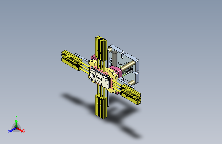 R4-CNC7笔记本CNC工装夹具三维模型-150922