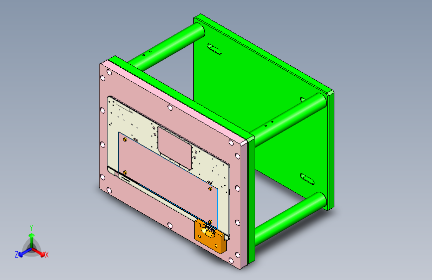 TEA-C笔记本CNC工装夹具三维模型-CNC4-0401