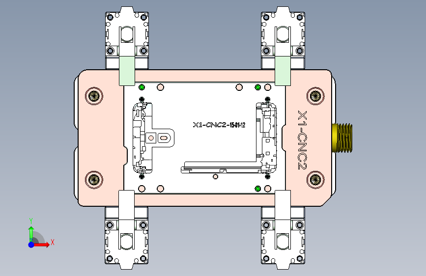 X1-笔记本CNC工装夹具三维模型CNC2-0122