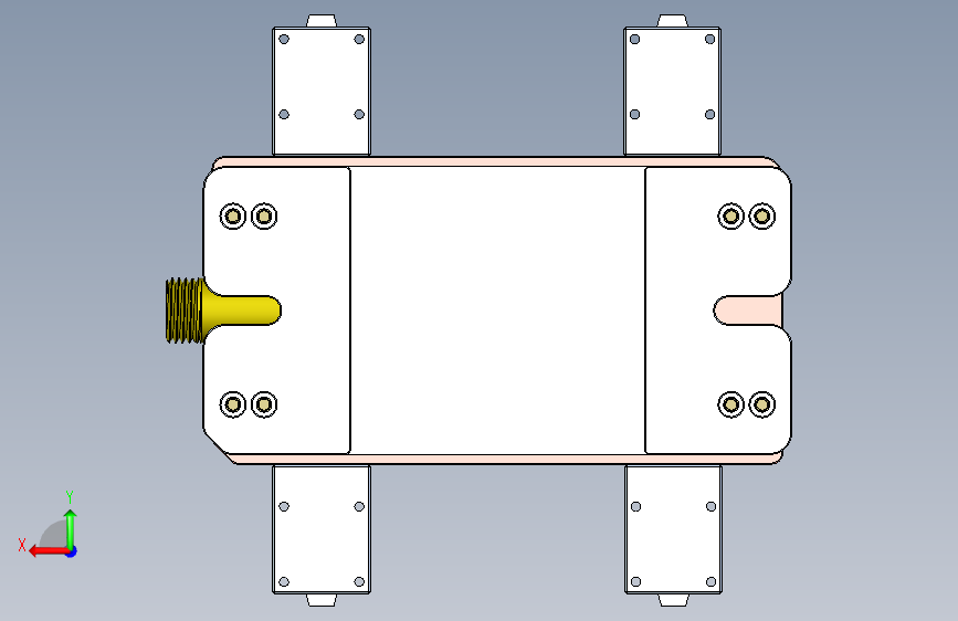 X1-笔记本CNC工装夹具三维模型CNC2-0122