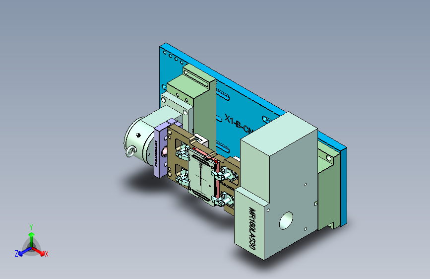 X1-笔记本CNC工装夹具三维模型CNC3.5-0314