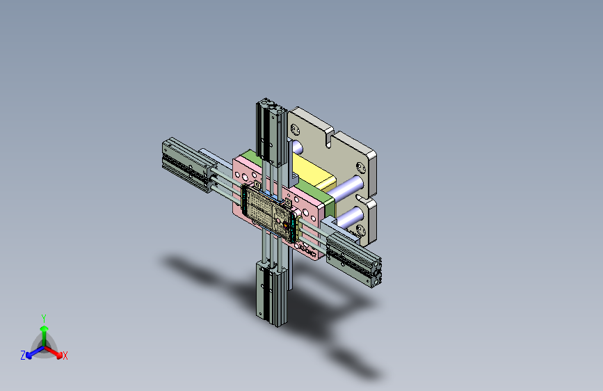 X2-笔记本CNC工装夹具三维模型CNC7-1029