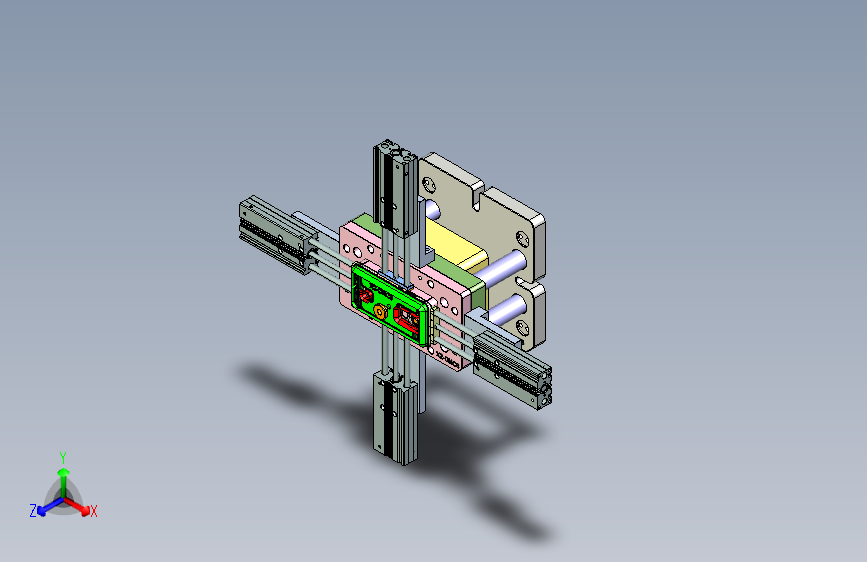 X2-笔记本CNC工装夹具三维模型CNC8-1127