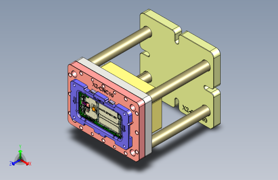 X2-笔记本CNC工装夹具三维模型CNC10-1103