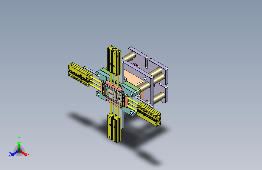 X3-笔记本CNC工装夹具三维模型CNC8-cetui-0909