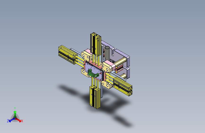 X3-笔记本CNC工装夹具三维模型CNC7-qi gang ce tui0820