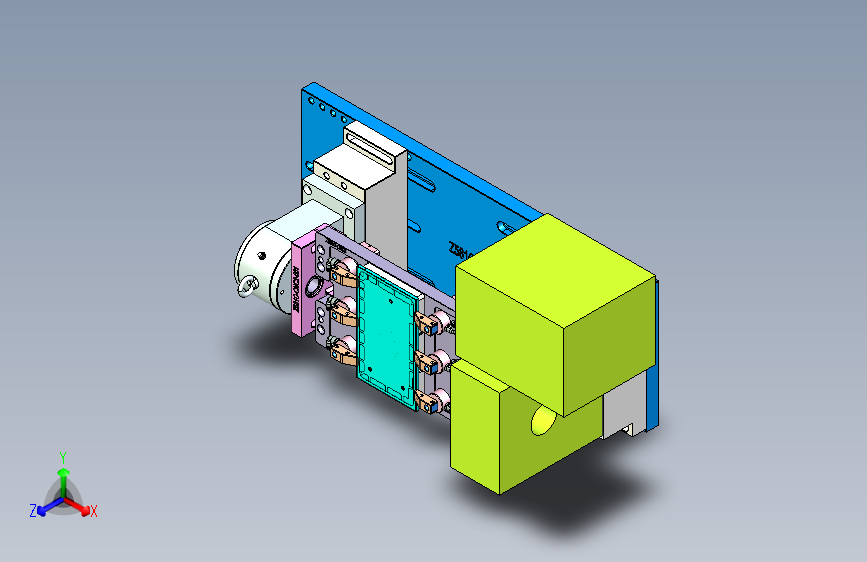 Z581C笔记本CNC工装夹具三维模型-CNC2-0731