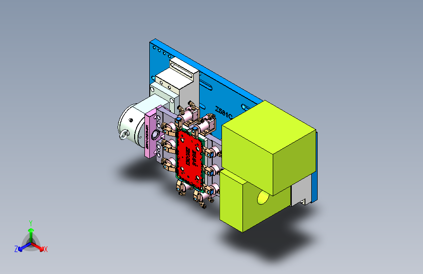 Z581C-笔记本CNC工装夹具三维模型CNC3-1106