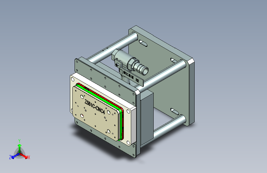 Z581C-笔记本CNC工装夹具三维模型CNC4-zj0915