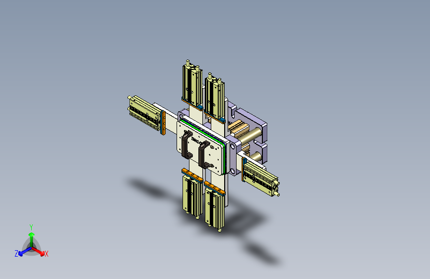 Z581C-笔记本CNC工装夹具三维模型CNC6-0805