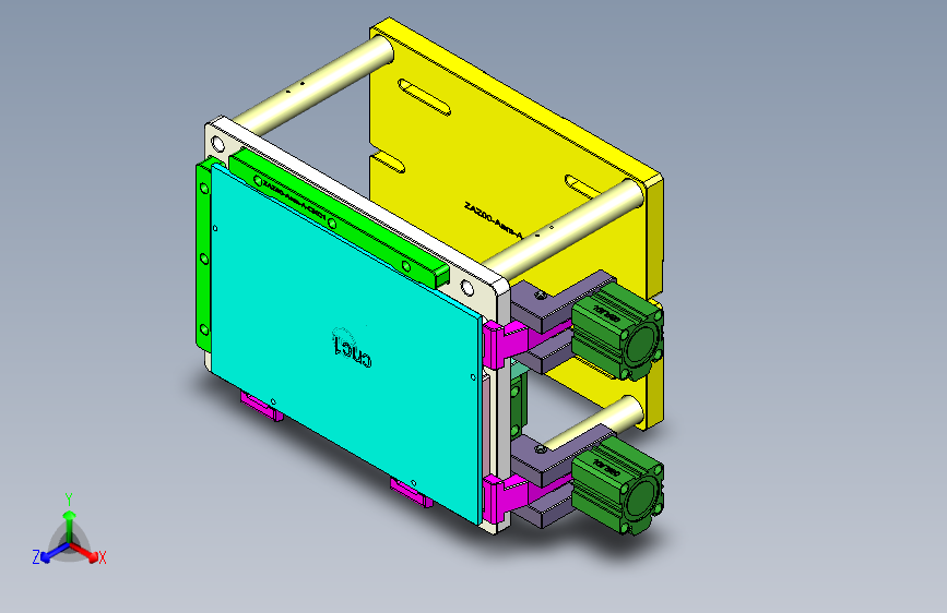 ZAZ00-Aam-笔记本CNC工装夹具三维模型CNC1-0205