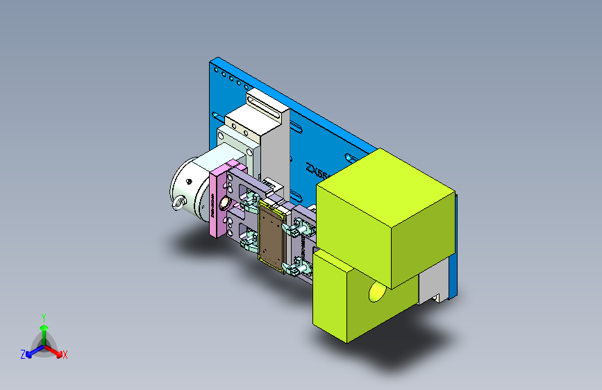 ZX550-笔记本CNC工装夹具三维模型CNC3-0516