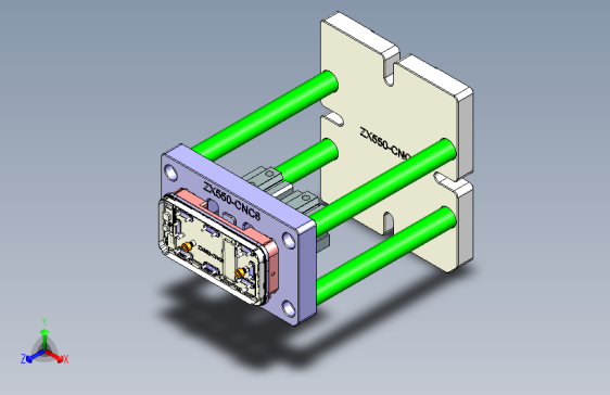 ZX550-笔记本CNC工装夹具三维模型CNC6-0519