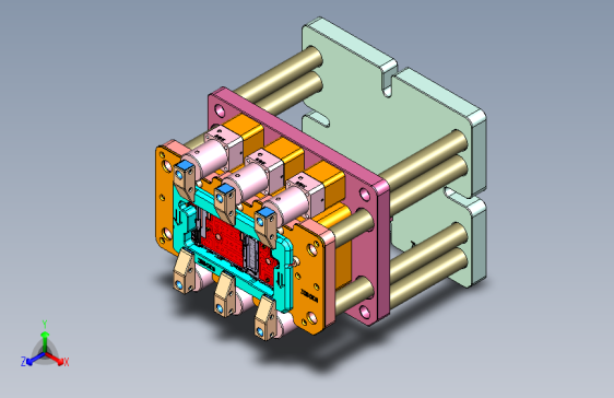 ZX550笔记本CNC工装夹具三维模型-CNC10-0530