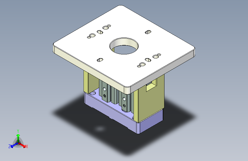 ZX551-B-笔记本CNC工装夹具三维模型CNC6-1010