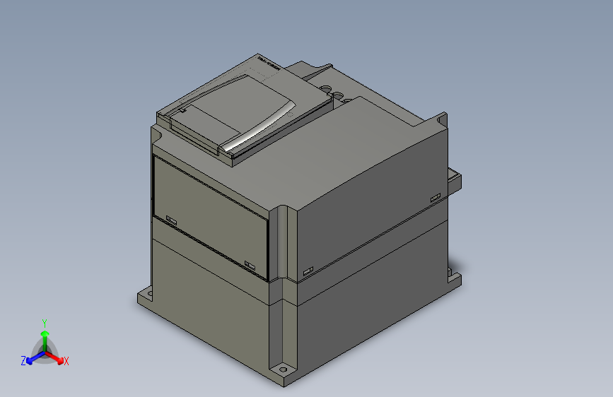 变频器 MCADID0000909_3D-CAD