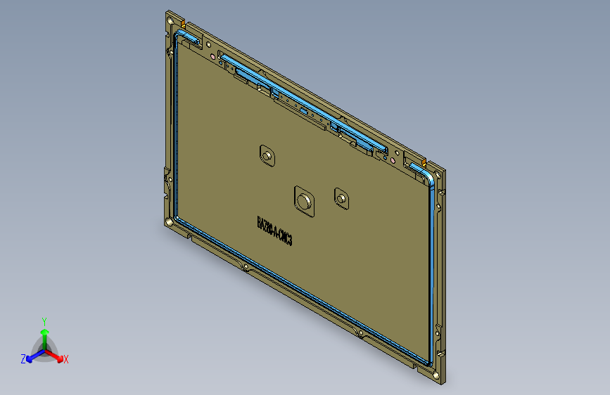 BAZ80-A-笔记本CNC工装夹具三维模型CNC3