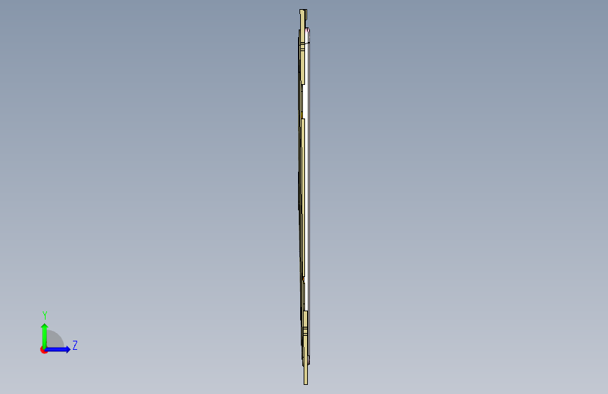 BAZ80-A笔记本CNC工装夹具三维模型-CNC5 左侧视图