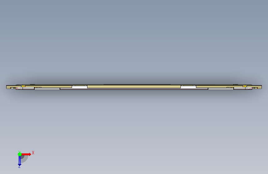 BAZ80-A笔记本CNC工装夹具三维模型-CNC5 俯视图