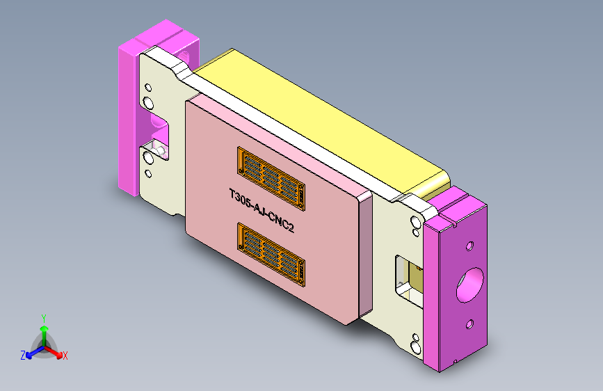 T305-AJ-笔记本CNC工装夹具三维模型CNC2-0621