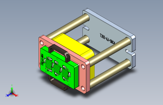 T305-AJ-笔记本CNC工装夹具三维模型CNC4-0913