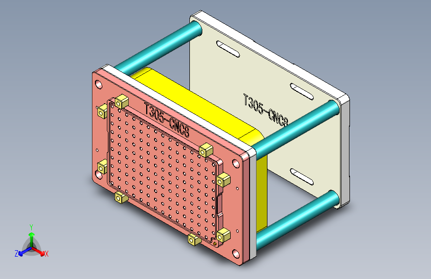 T305-CNC8笔记本CNC工装夹具三维模型-0621