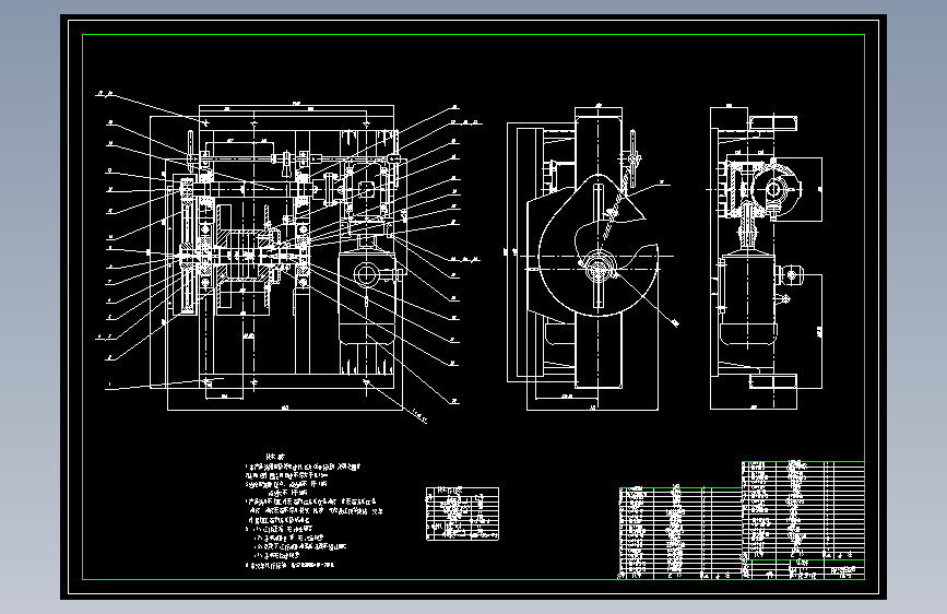 D1165-张紧绞车设计+CAD+说明书==590706==250
