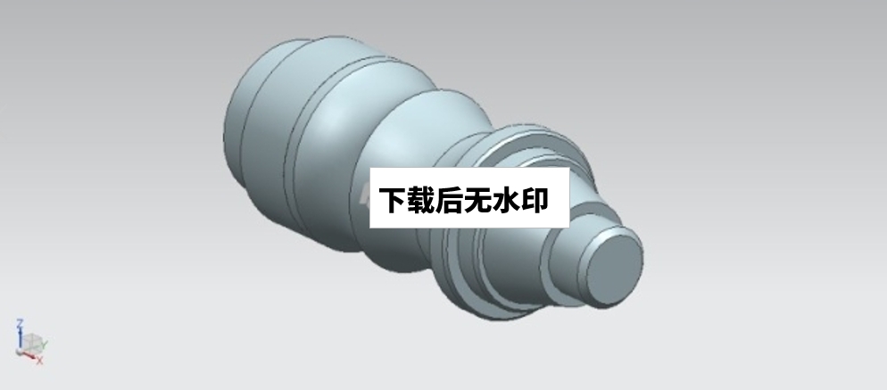 D1133-旋转椭圆的加工工艺设计及数控编程三维UG8.5带参++CAD+说明