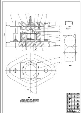 D1109-无凸缘圆筒形件的落料拉深复合模具设计+CAD+说明书==237030==250