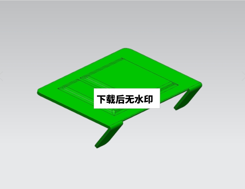 D1095-台历架塑件注塑模具设计图纸三维Step+CAD+说明书