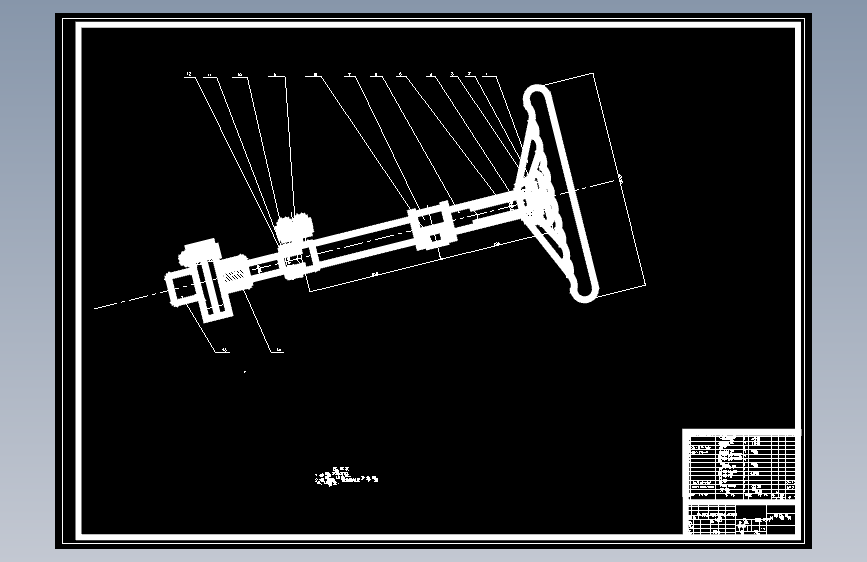 D1026-汽车线控转向系统机械部分设计+CAD+说明书==865193=250