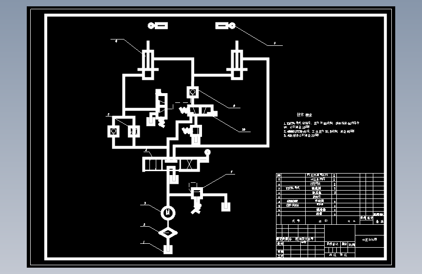 D1014-普通双柱式液压举升机设计+CAD+说明书==467164=250