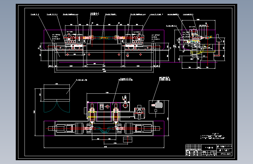 D1011-平衡轴钻孔组合机床总体及多轴箱体设计+CAD+说明书==109913=250