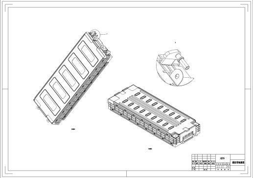 D0984-某电动汽车电池包模组设计+CAD+说明书==1149813=250