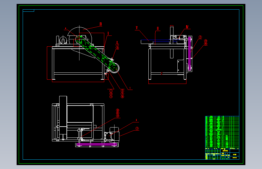 D0980-米粉切割机设计+CAD+说明书==84375=250